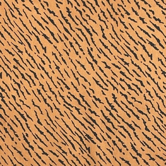 Banana Republic Soft Satin Puff Sleeve Animal Print Blouse Boho Brown Large - Picture 9 of 9